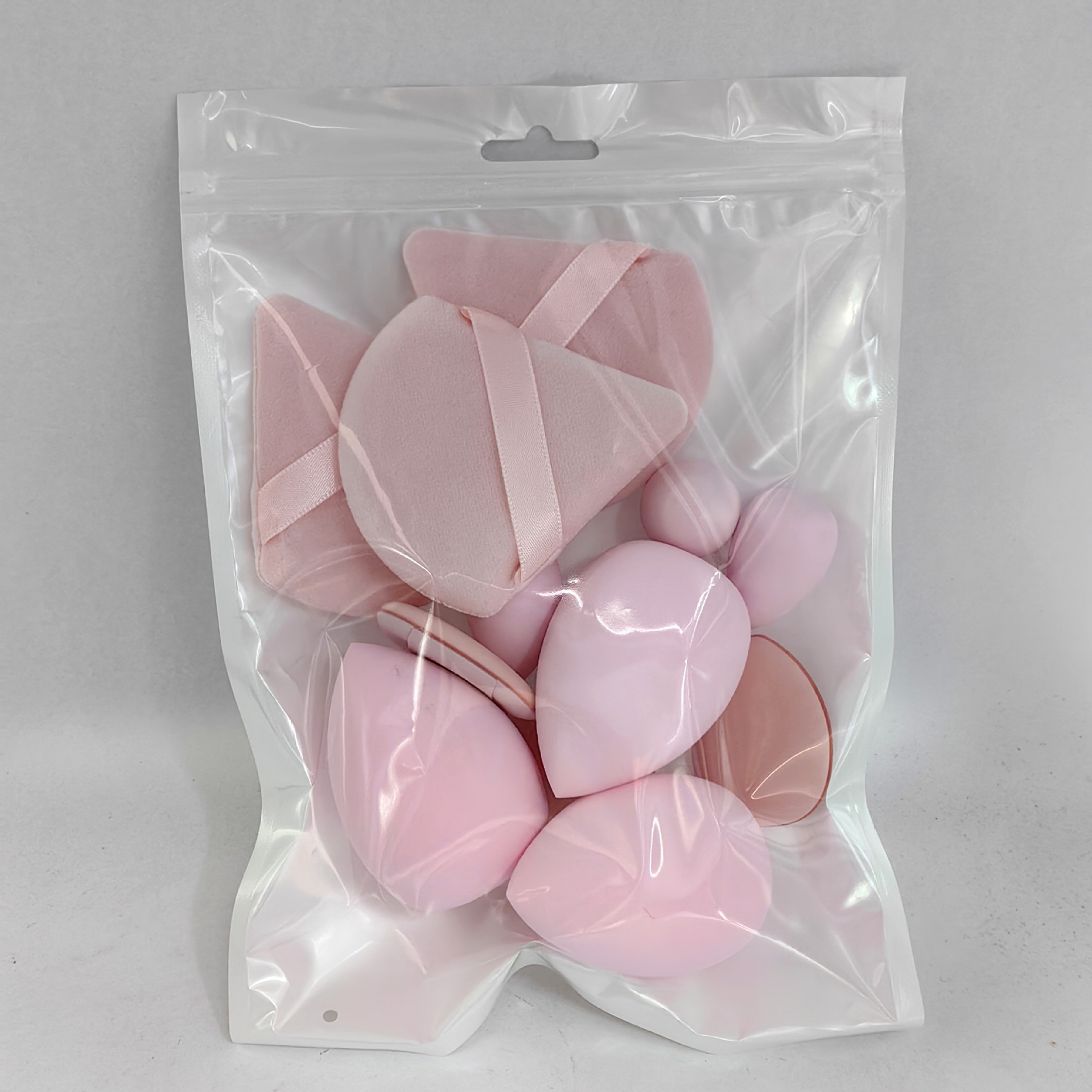 Conjunto de huevos de maquillaje transfronterizo, polvo no de látex botella de deriva, polvo de esponja, cojín de aire para maquillaje sin polvo, uso seco y húmedo.