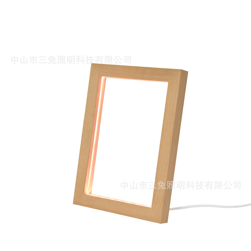 Little Prince Beech 3D small photo frame table lamp LED night light support DIY romantic gifts a generation of hair Little Prince Beech 3D small photo frame table lamp LED night light support DIY romantic gifts a generation of hair