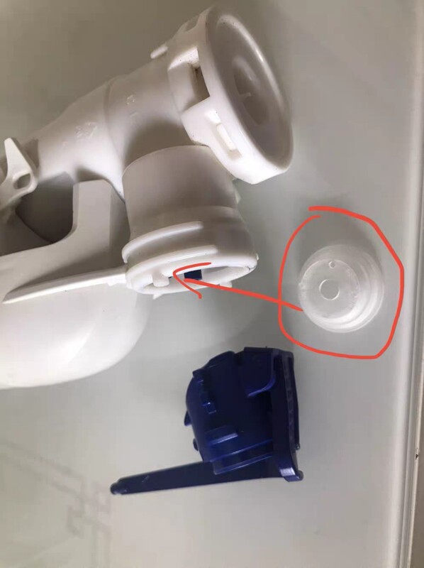 Vivo/Grohe/Geberit toilet water inlet valve silicone gasket pressure pack special diaphragm, original and authentic