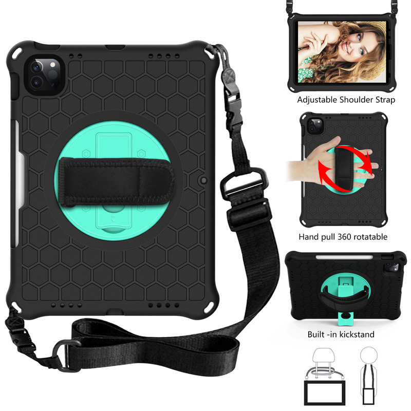 For iPad Pro11 Tablet Case Air45 Children's Drop-resistant Shoulder Strap Strap 10.9 Fiberhome Tablet Protective Case For iPad Pro11 Tablet Case Air45 Children's Drop-resistant Shoulder Strap Strap 10.9 Fiberhome Tablet Protective Case