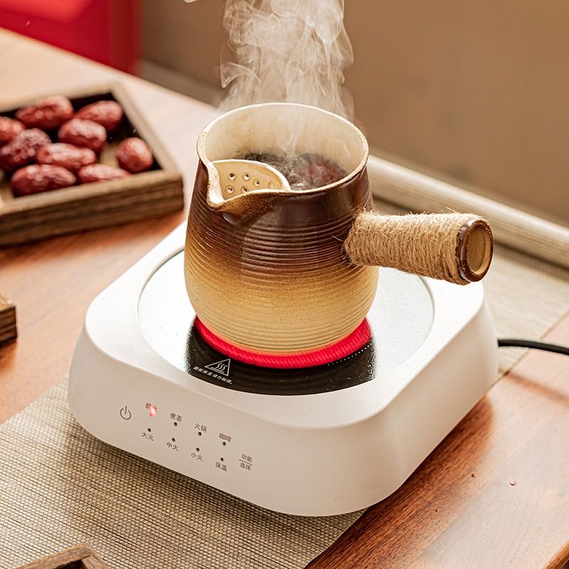 9WQP围炉煮茶罐罐茶壶炭炉烧烤炉打边炉陶瓷锅炉煮茶炉泡茶炭火碳