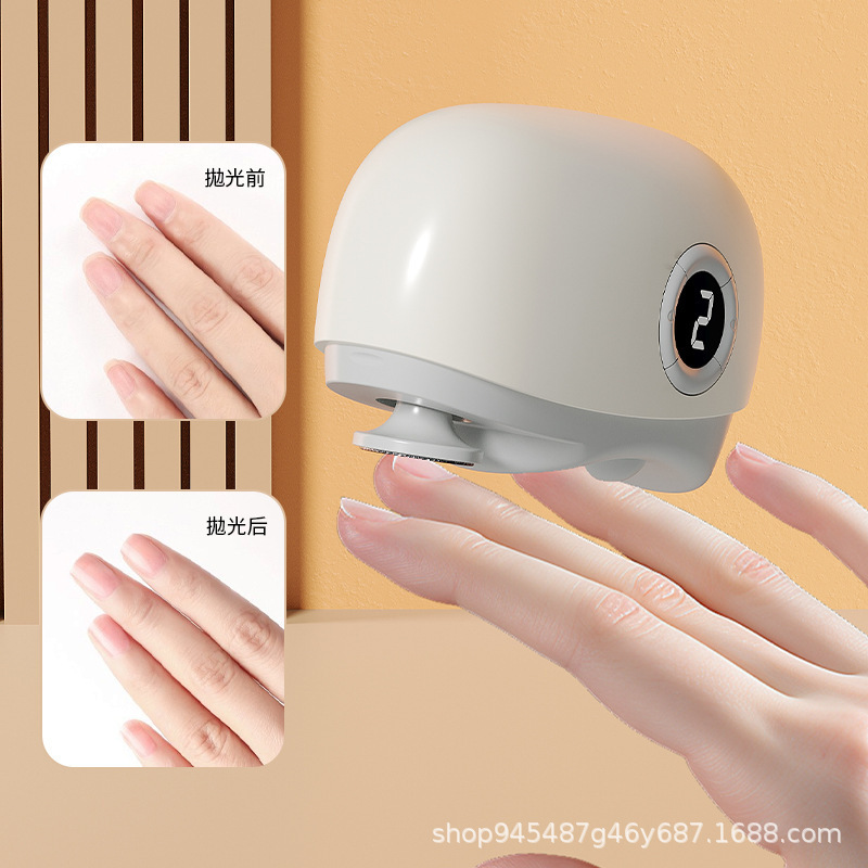 高齢者や子供向けの電動爪切り、大人用の安全な自動爪切り、爪磨きトリマー、挟み込み防止加工品セット|undefined