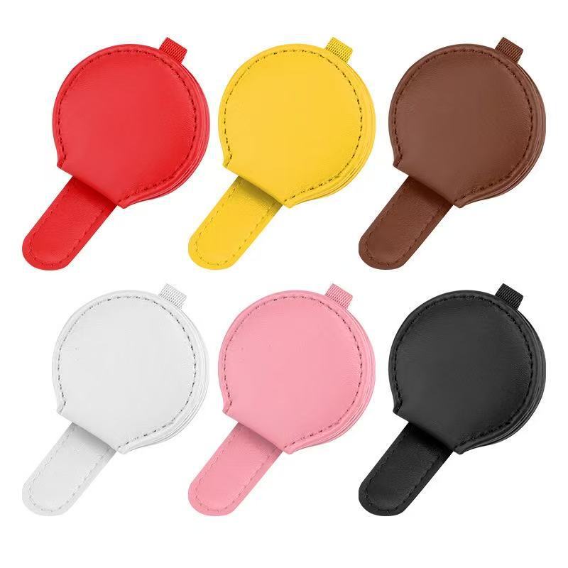 Car-Mounted Glasses Holder, Card Holder, Creative In-Car Sun Visor Storage, Receipt Holder, Car Glasses Stand, Can Be Silk-Screened with Logo