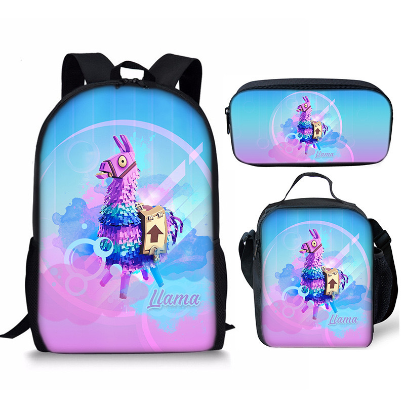 Aliexpress Mochila de 17 pulgadas, paquete de bolsas escolares, bolsas escolares de noche, bolsas de bolsillo, bolsas de comida, envío rápido.