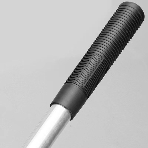 High manganese steel double-sided sickle with long handle, used for harvesting straw and grass, wide fan sickle, dual-purpose for cutting branches and firewood knife