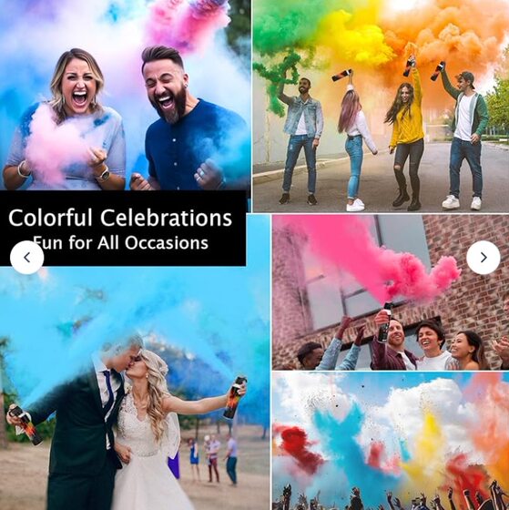 Cross-border New Corn Powder Spray Color Orange Purple Yellow Green Pastel Run Event Celebration Color Spray Bottle
