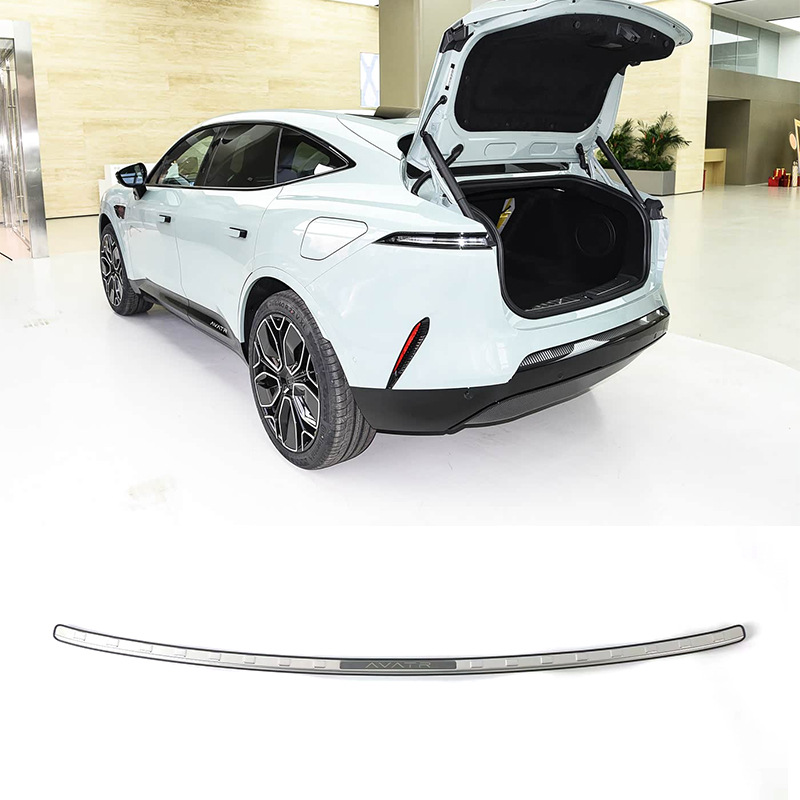 Suitable for Avatr 11 Stainless Steel Threshold Strip Modification, Welcome Pedal, Trunk Rear Guard Plate, Tailgate Trim Strip Sticker