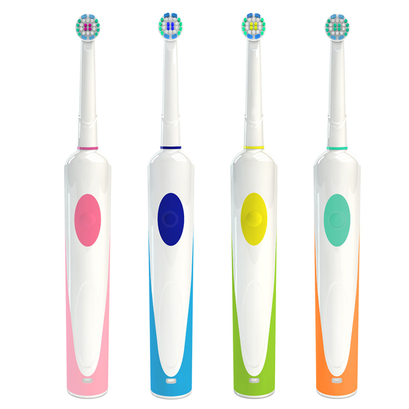 跨境电动牙刷 成人儿童旋转智能牙刷感应充电电动牙刷贴牌定做