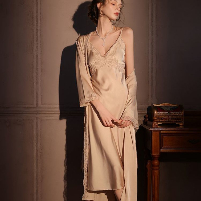 샴페인 125.9kg종 세트(슬립+나이트가운)+가슴패드 포함