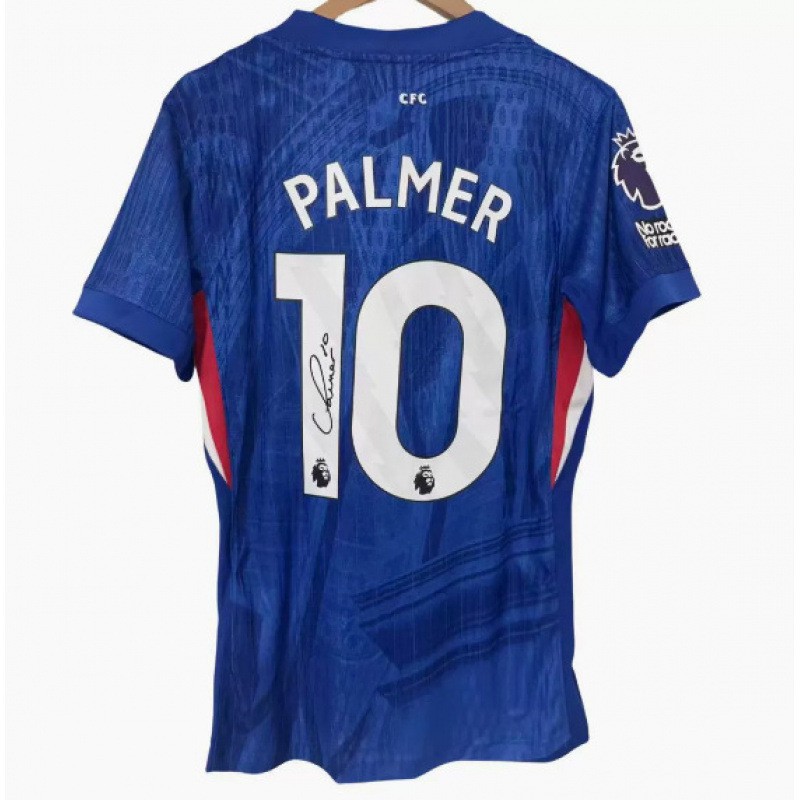 Nike x Chelsea FC 2024/25 Home Signed Cole Palmer #10 Jersey Blue
