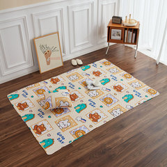 Cotton Foldable Washable Baby Play Mat Children's Room Carpet Non-slip Mat Baby Crawling Mat Home Use Dropshipping