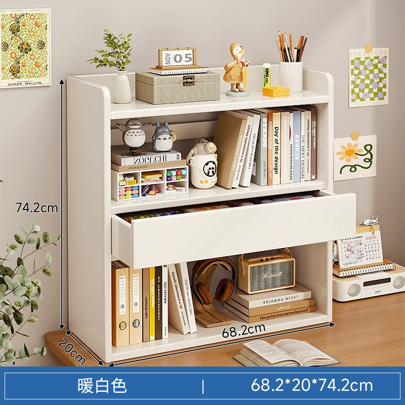 Estante de escritorio Estante de escritorio Estante de escritorio para el hogar de los estudiantes, almacenamiento de escritorio, gabinete pequeño de varias capas, estación de oficina, estante pequeño