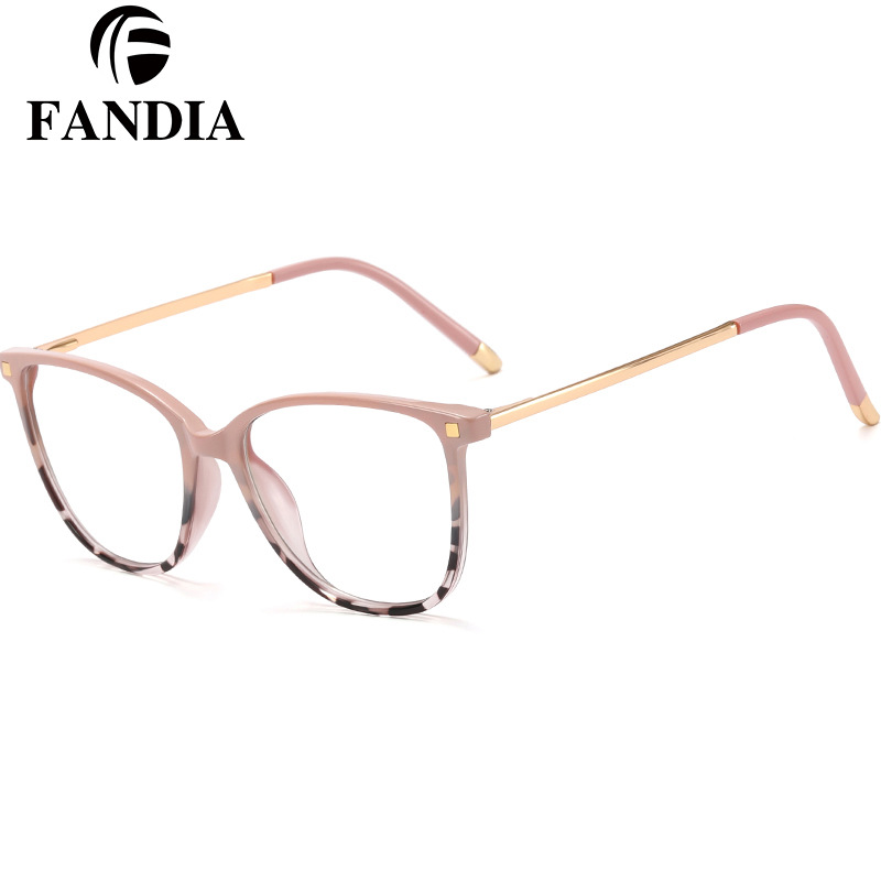 92151 moda TR90 cómodo anti-azul gafas de luz personalidad mi uñas primavera pierna Marco de las mujeres gafas de miopía