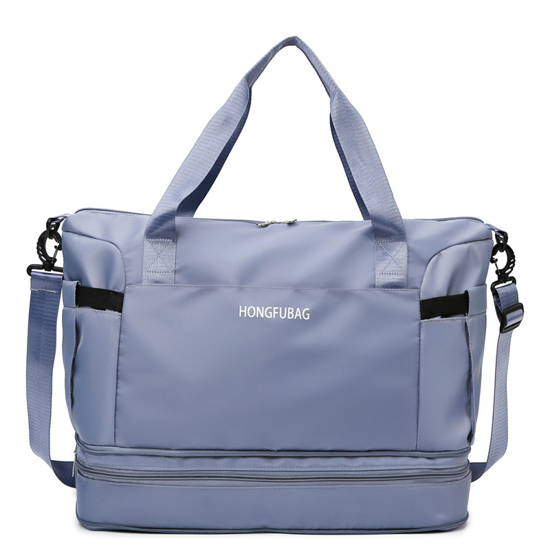 Bolsa de yoga expandible de gran capacidad, bolsa de viaje de mujer, bolsa deportiva casual simple, bolsa de ejercicios de negocios, bolsa de equipaje universal