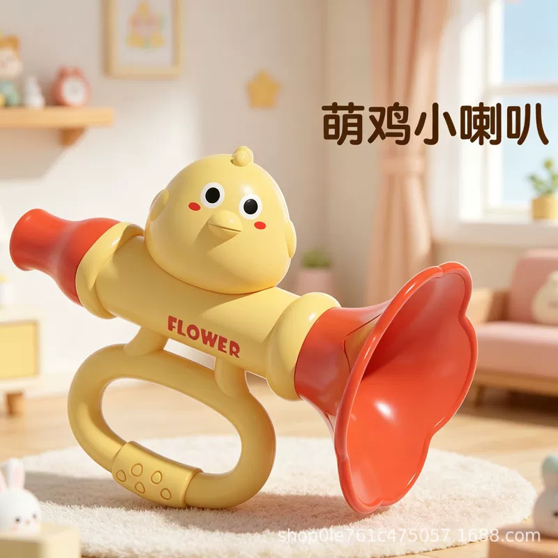 Игрушка-дудка «Птичка» развивающая для малышей