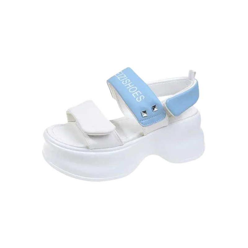 2026 nuevo estilo de verano muffin suave fondo grueso estilo deportivo casual con temperamento versátil sandalias para mujeres
