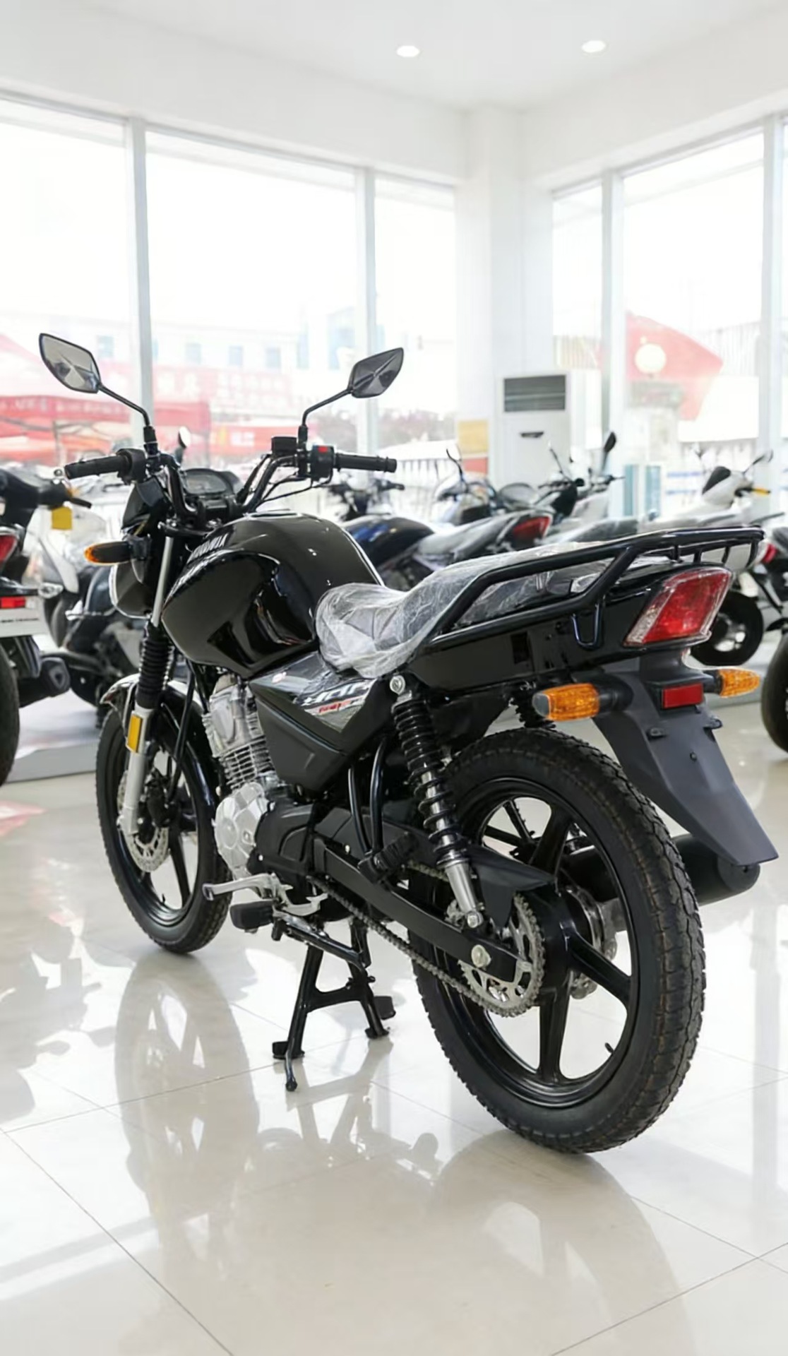Yamaha Yamaha National Iv 150Cc Fuel-Powered Motorcycle, Fully Compliant for Registration, Men's Street Bike