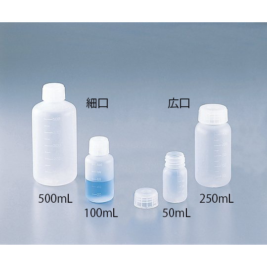 ASONE 亚速旺 5-001-32 PP窄口瓶(γ线灭菌)100ml(1个)