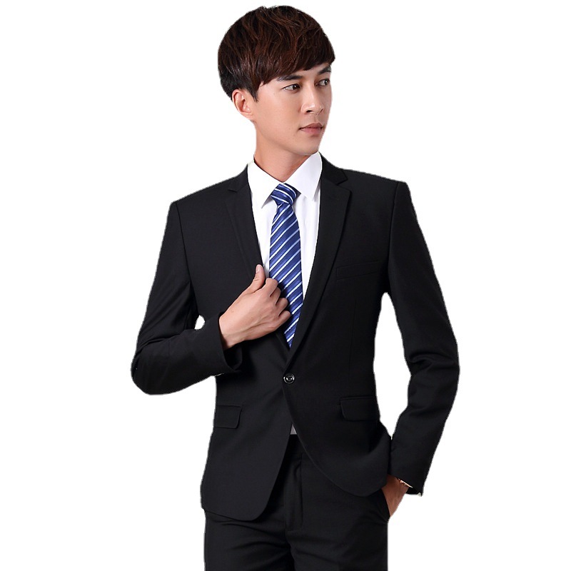 Traje de primavera y otoño para hombres y mujeres traje de hombre traje de trabajo de tres piezas traje de dama de honor