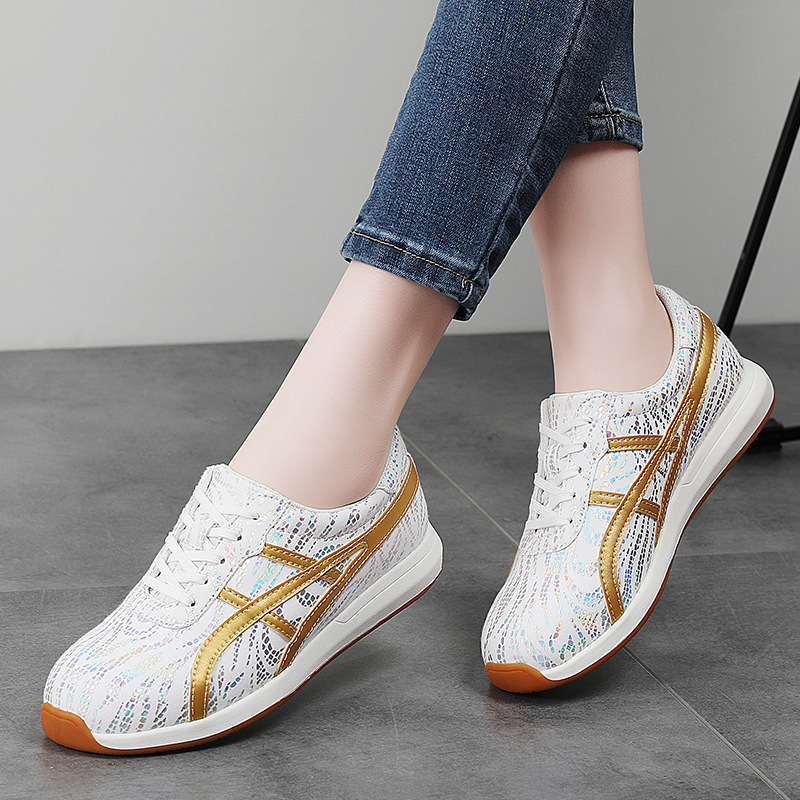 Super Popular Genuine Leather Sports Casual Shoes for Women, 2026 Spring New Versatile Height-Increasing German Training Shoes, Flat Leather Waterproof Sneakers Super Popular Genuine Leather Sports Casual Shoes for Women, 2026 Spring New Versatile Height-Increasing German Training Shoes, Flat Leather Waterproof Sneakers