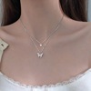 Brand necklace, universal chain for key bag , does not fade, internet celebrity