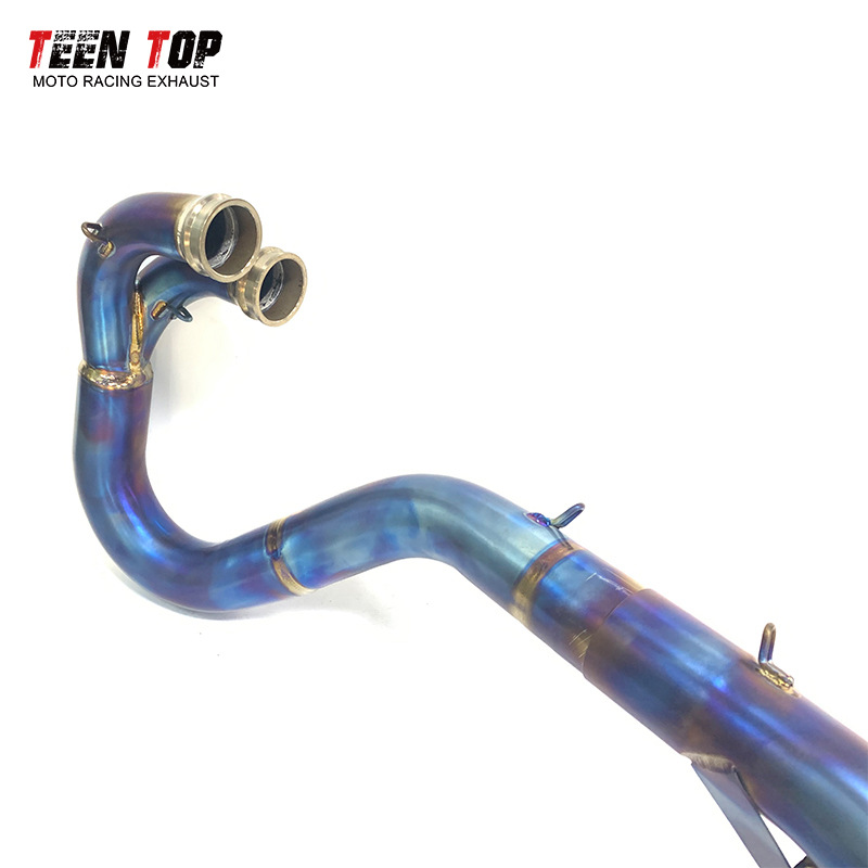 Suitable for four-stroke off-road KTM450SX/SXS/XC titanium alloy motorcycle exhaust pipe modification front section 2004