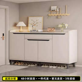 入户鞋柜家用门口2025新款轻奢高档进门玄关柜收纳柜一体靠墙鞋架