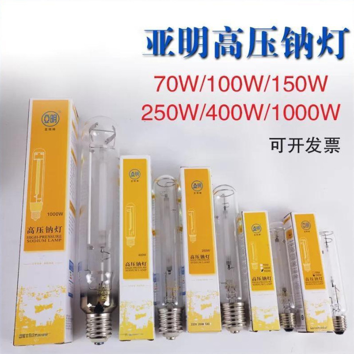 Yaming High-Pressure Sodium Lamp Ng70W100W250W400W1000 Watt Bulb Yellow Light Street Light Source Ng250 Sodium Bulb