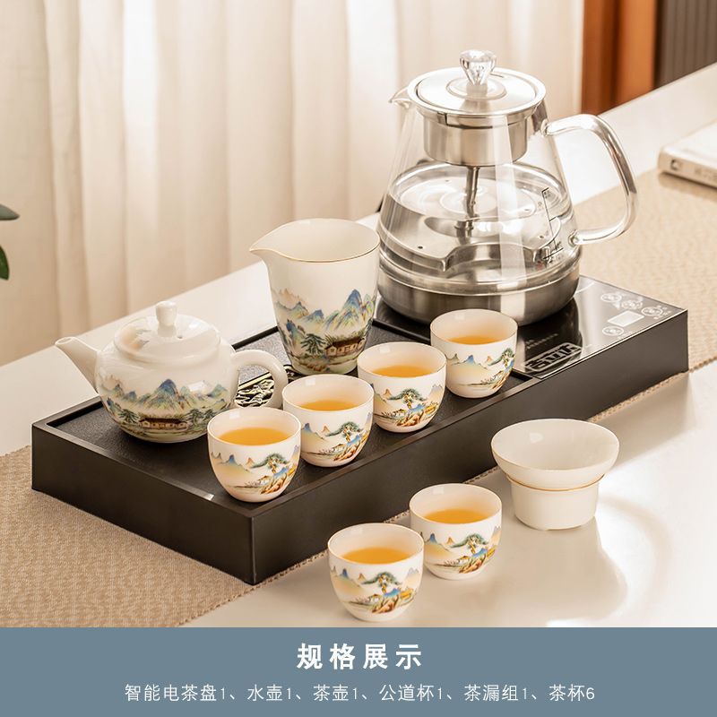 길리다 흑금석 찻주전자, 잠자는 호랑이와 숨은 용 찻주전자 10개