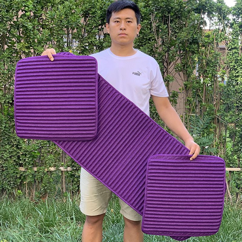 Seat cushion, seat cover: Universal Set Universal Anti-Slip - purple-21