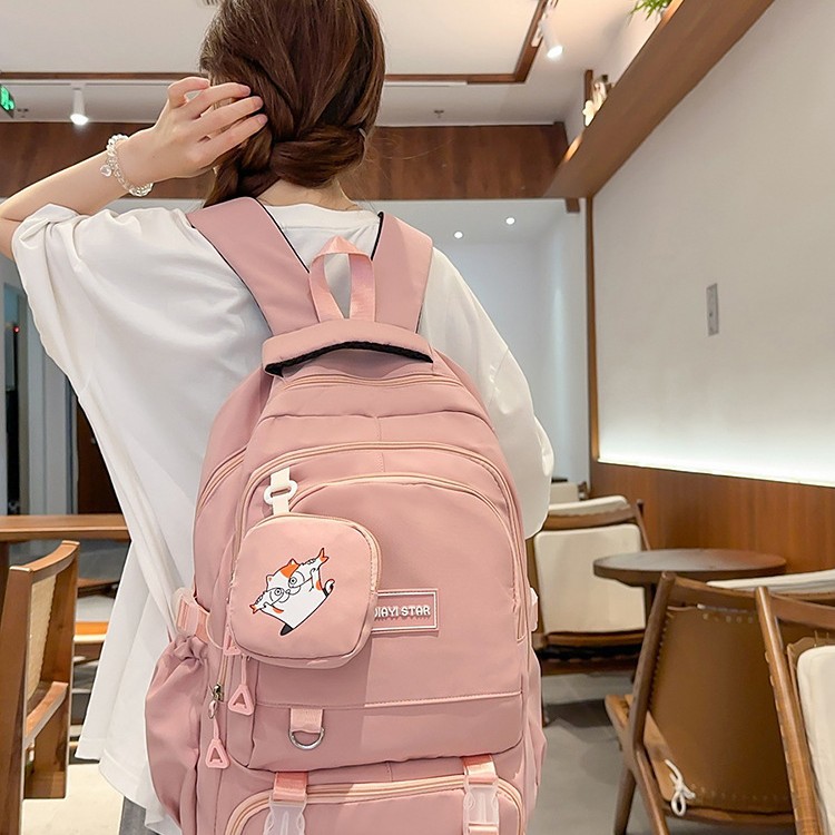 Super caliente coreano en mochila escolar de estudiantes de secundaria simple mochila de gran capacidad de estudiantes de secundaria alta mochila para hombres