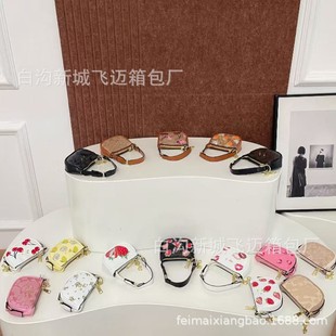 Cross-Border Cute Printed Handbag 2025 New European and American Fashion Popular Stylish Exquisite Coin Purse Clutch Bag Trendy