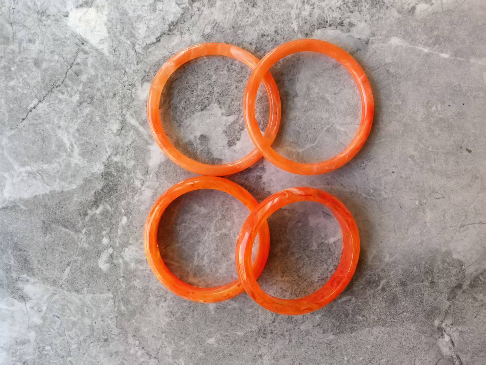 Orange yellow 4 -piece set