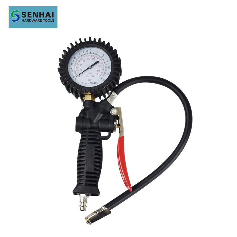 厂家供应胎压枪 指针胎压枪检测表汽车轮胎压力胎压监测器打气枪