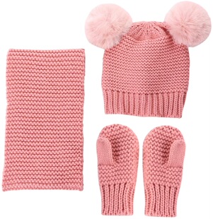 Manufacturers Custom Direct Supply of All Kinds of New Warm Fashion Cute Popular Kidsren's Knitted Hats Scarves Gloves Kits
