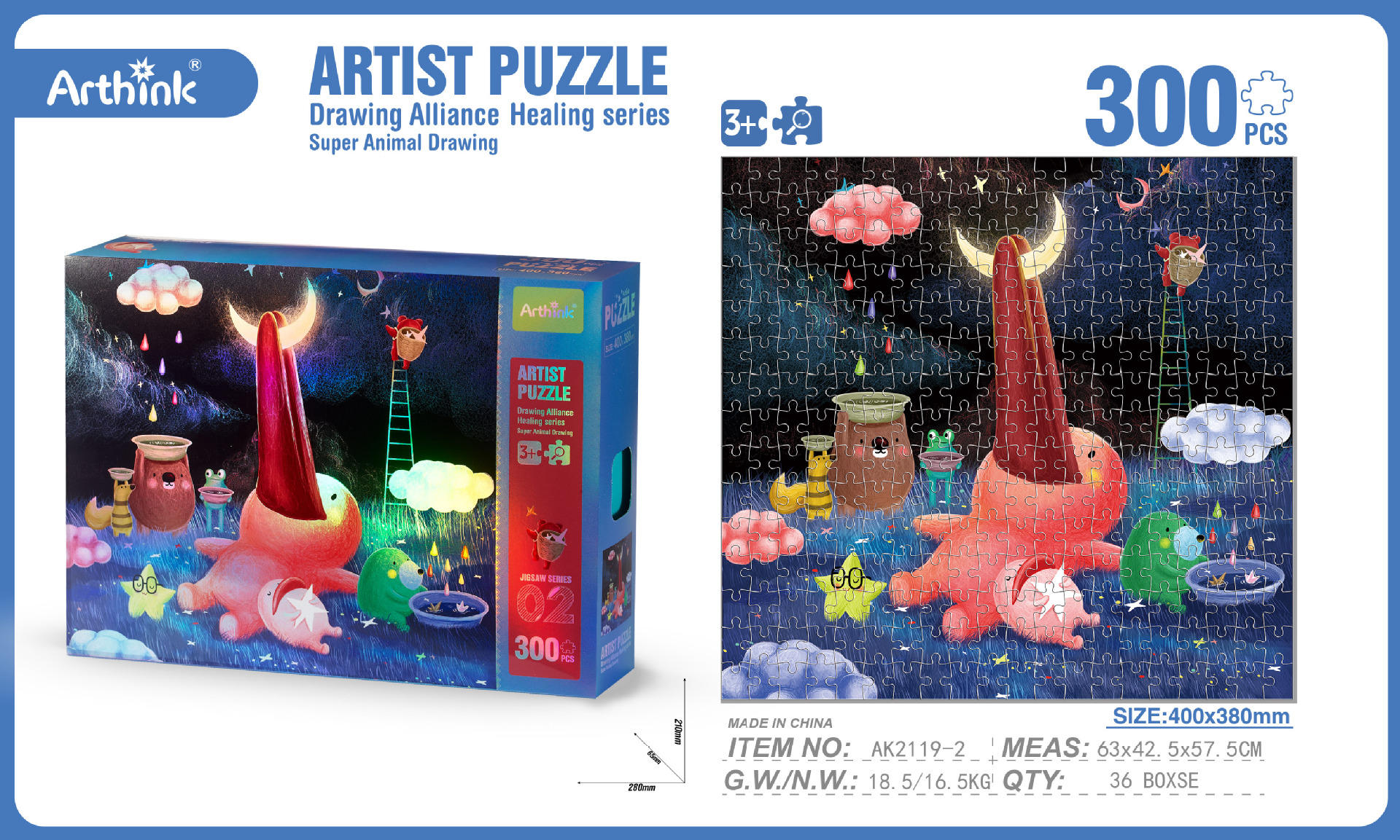 Rompecabezas de niños educación temprana juguetes educativos kindergarten regalo grande rompecabezas de papel de dibujos animados al por mayor