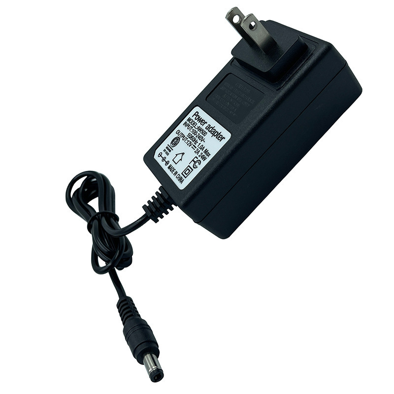 12V2A Power Adapter Us Standard Plug Charger Dc Voltage Stabilizer 100-240V50/60Hz Router