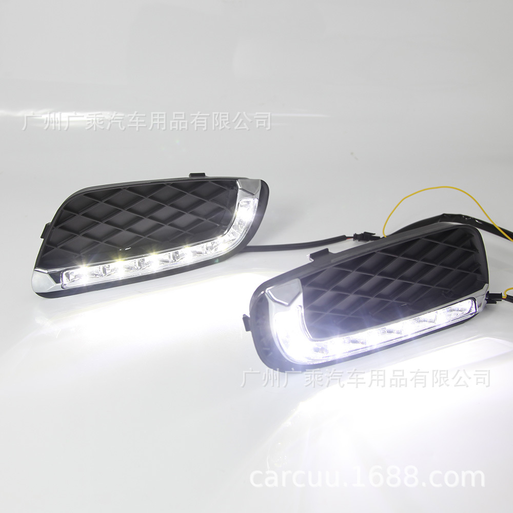 Adecuado para 08-11 smart fortwo elf luces de conducción diurna luces antiniebla LED especiales luces de conducción diurna