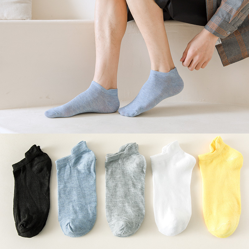 【全店商品】諸志靴下工場卸売四季メンズボートソックスミドル丈ソックスインビジブルトレンドソックス女性用|undefined