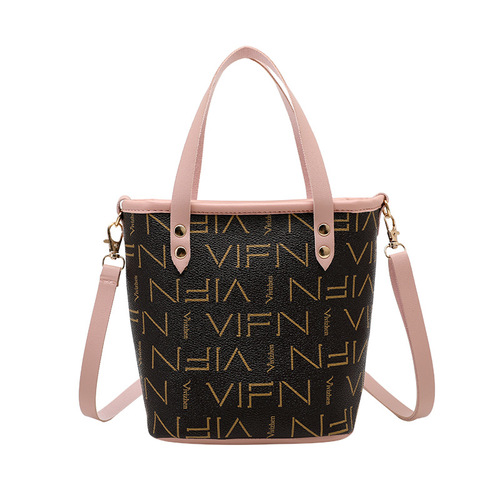 Shoulder bag for women  new fashion large bag women's large capacity handbag temperament goddess versatile foreign style tote bag