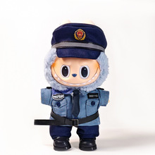 【厂家直销现货】Labubu衣服一二三代17cm拉布布公仔娃衣制服套装