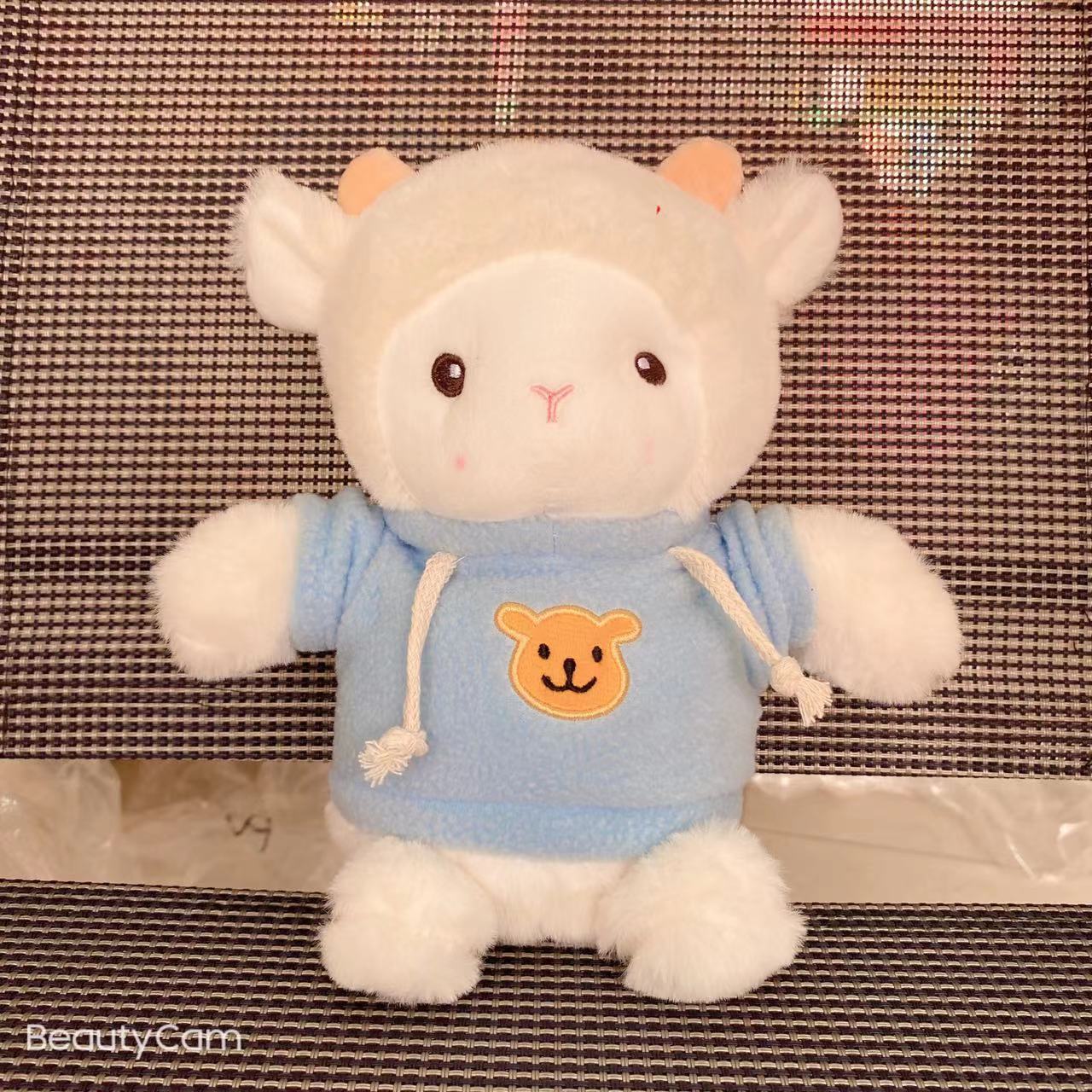 Polk ovejas desgaste suéter azul