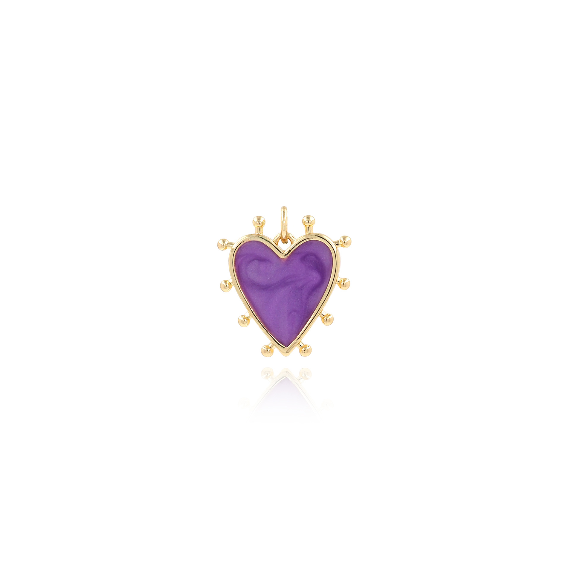 5g Weight Pendant Jewelry Making Type 19.5*18*2.8mm Jewelry Making Size DIY Jewelry Accessories Classification 1 Piece Quantity Copper Material Heart Shape Pattern Plating Design Simple Style, Classic Style Style 1 Piece 19.5*18*2.8mm Copper Heart Shape Pendant 9