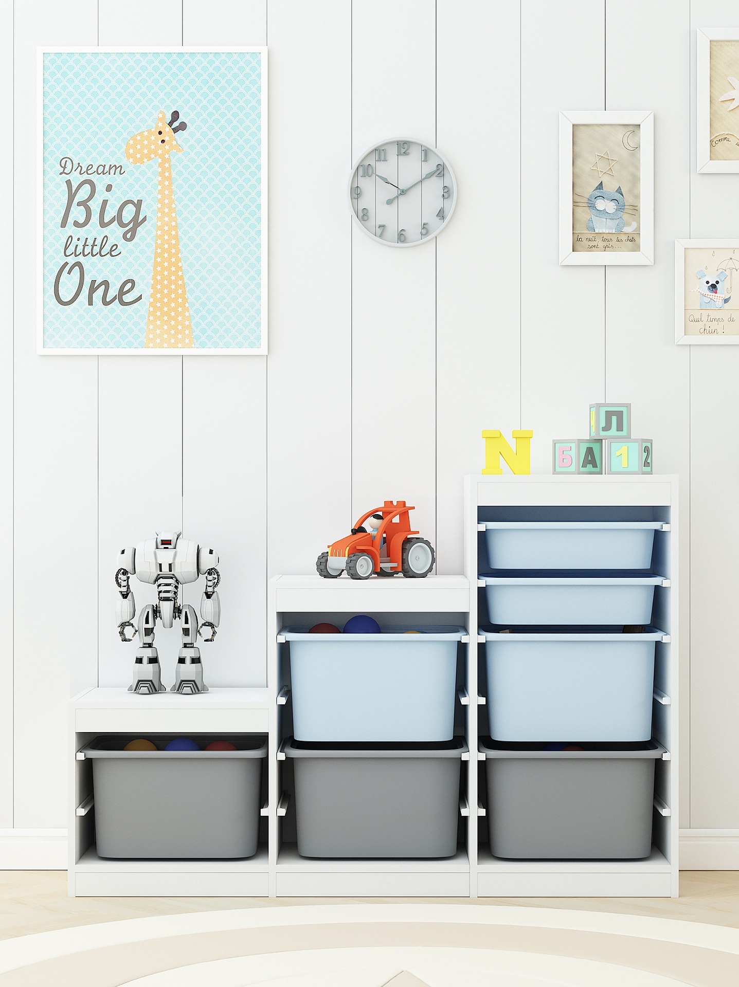 children Toys lattice Storage rack Artifact capacity baby classification Storage box Arrangement Storage Locker