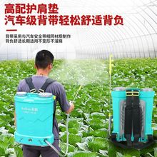 背负式电动喷雾器新款高压农用消毒锂电池充电款自动打农机厂批发