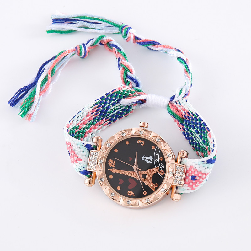 45g Weight Ordinary Glass Mirror Material Imitation Leather Strap Material Watch Classification Pointer+Number Display Type Concealed Buckle Buckle Style Round Dial Shape Casual, Daily Occasion Quartz Movement Eiffel Tower, Butterfly Pattern All Seasons Season Women's Gender Modern Style Style Modern Style Eiffel Tower Butterfly Concealed Buckle Quartz Watch Women's Watches 28