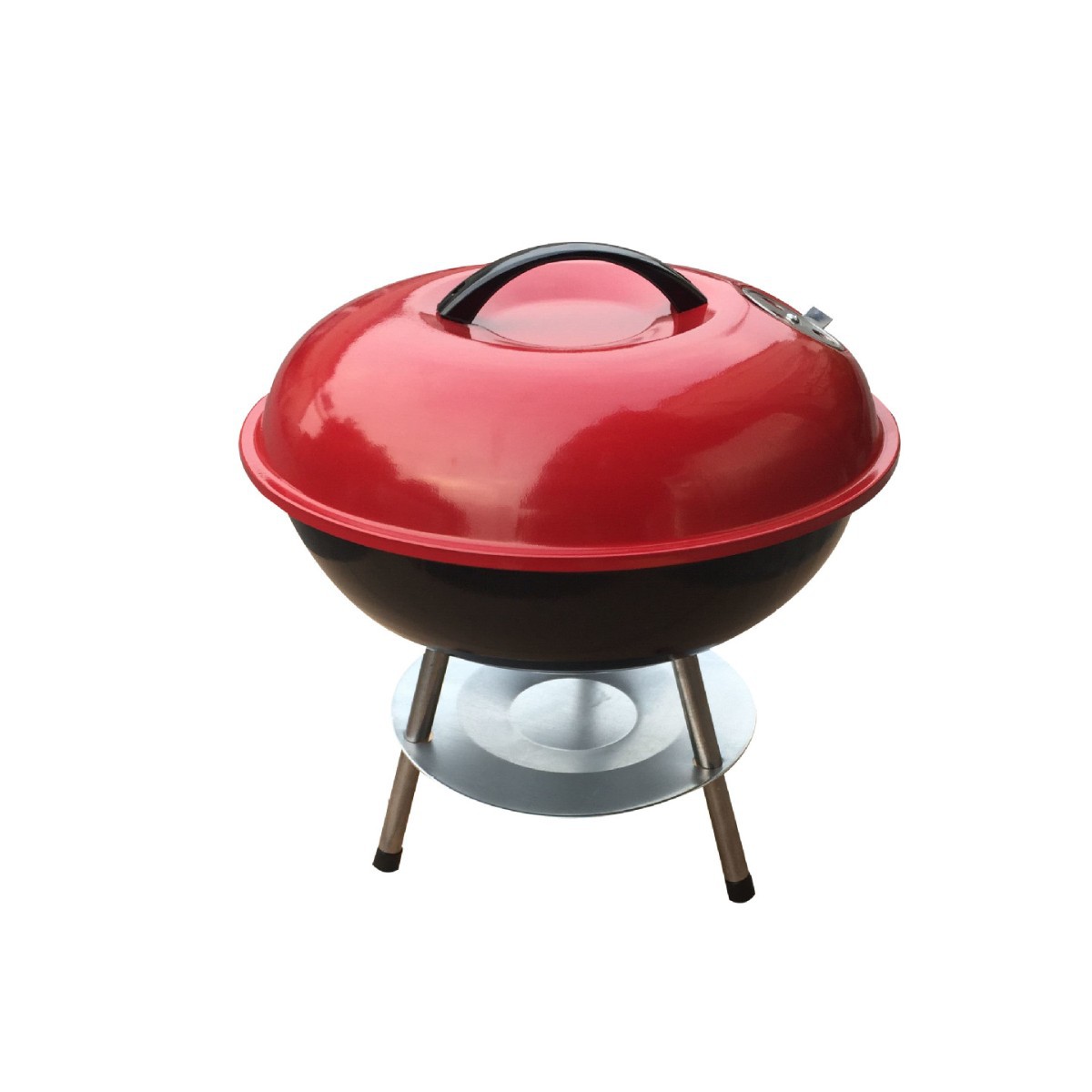 Parrilla para barbacoa, soporte para barbacoa al aire libre, venta directa de fábrica, parrilla portátil de trípode de 14 pulgadas, estufa de manzana para barbacoa para el hogar, venta al por mayor