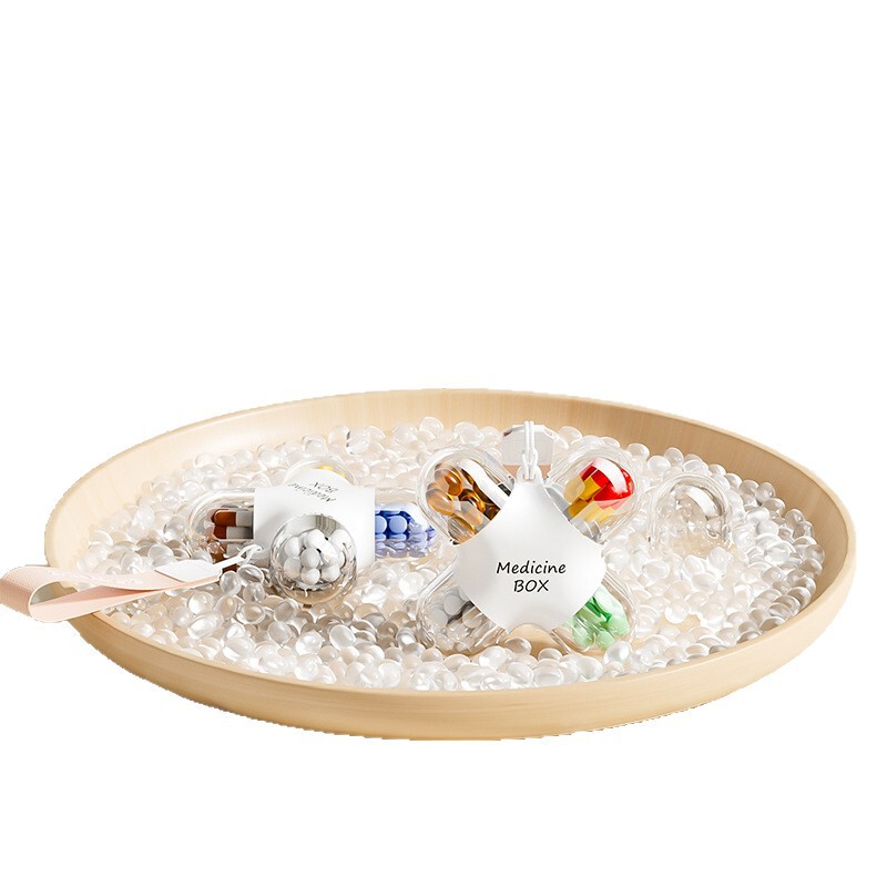 四分格胶囊药盒便携随身药品分类独立分格密封性强大容量可拆清洗|undefined
