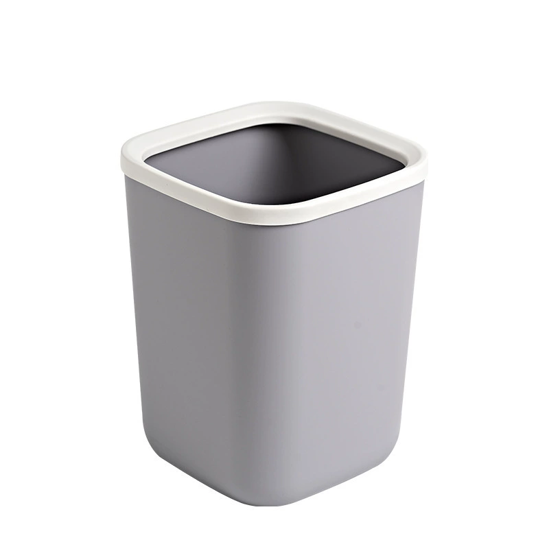 Multicoloured plastic creative garbage can for living room