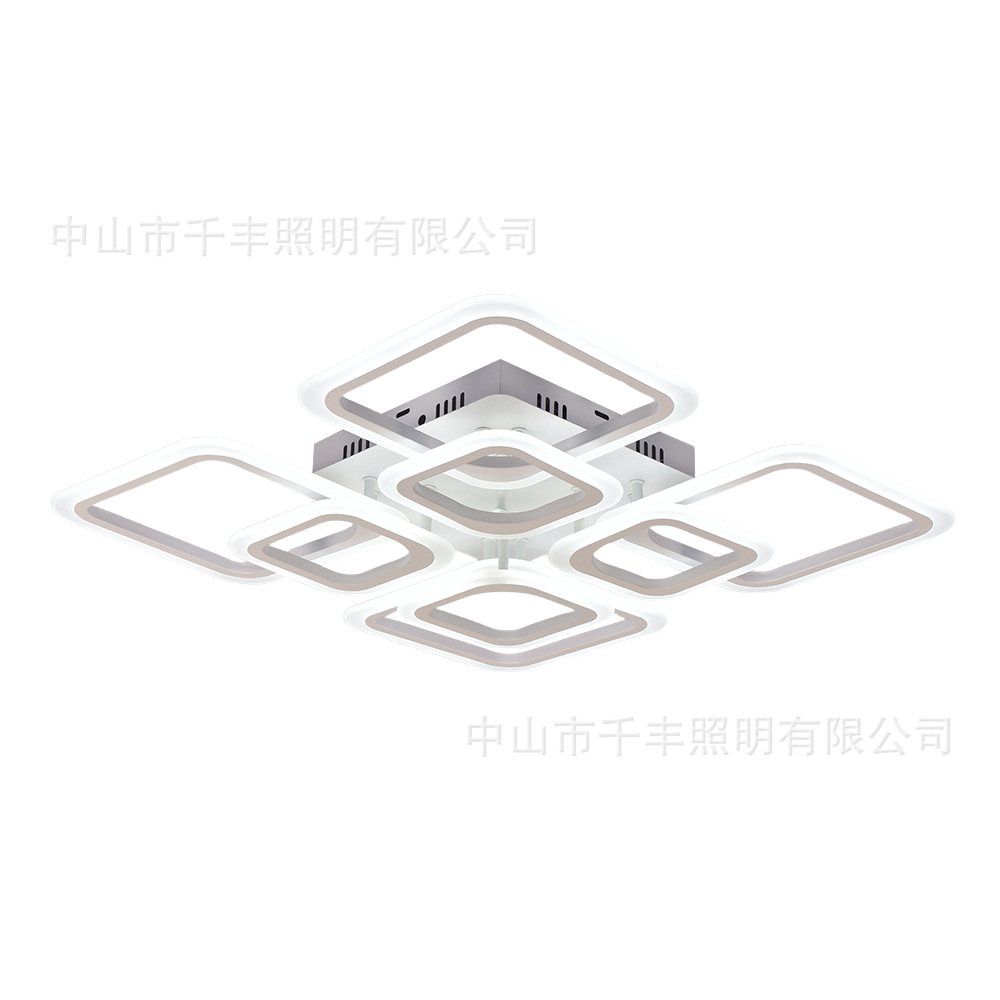 Luz de techo acrílico transfronteriza simple moderna entrada del comedor iluminación principal nórdica lámpara de sala de estar lámpara de dormitorio